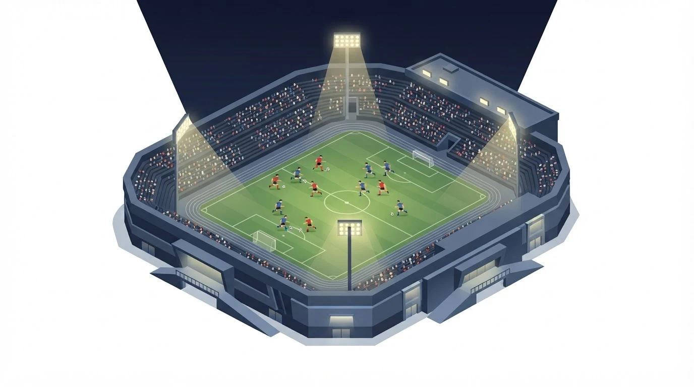 Stadio di Atlanta durante la semifinale Mondiali 2026