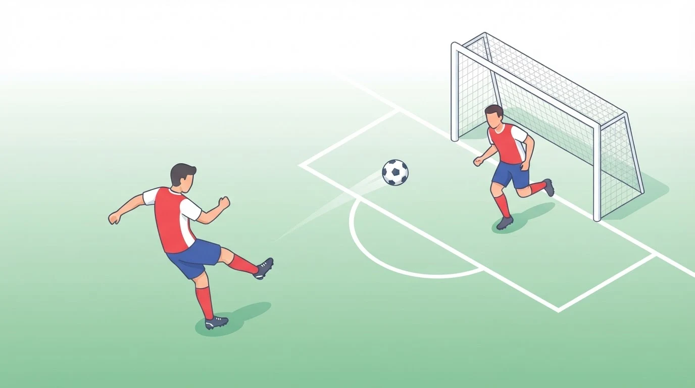 Passaggio di calcio decisivo durante la semifinale Mondiali 2026